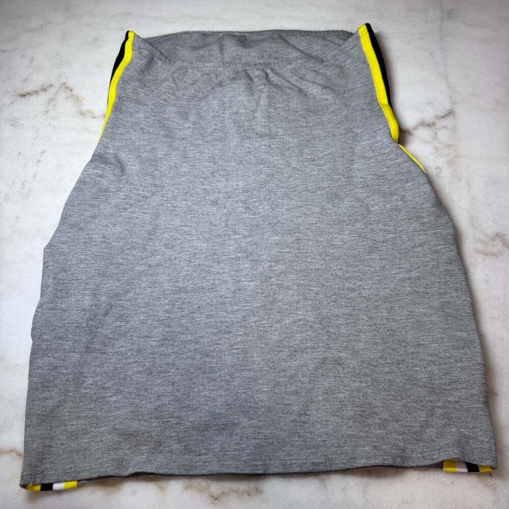 Urban Outfitters Gray Strapless Tube Dress Stripes Size M - Picture 2 of 4